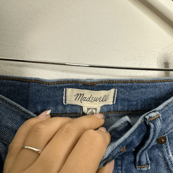MADEWELL The Perfect Vintage Jean in Melgrove Wash blue stretch NC162 womens 27 - Picture 4 of 9